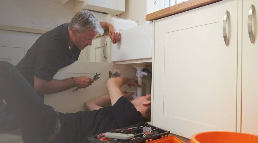 Professional burst pipe repair services in Ojibwa, WI